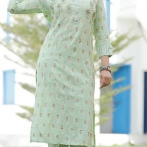 Printed Flower Readymade Dress for Women